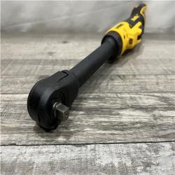 AS-IS DEWALT ATOMIC 20V MAX 3/8 in. Extended Reach Cordless Ratchet (Tool Only)