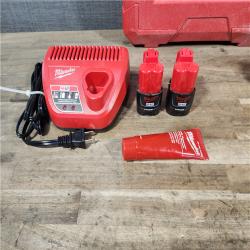 HOUSTON LOCATION - AS-IS M12 12-Volt Lithium-Ion Cordless PEX Expansion Tool Kit with (2) 1.5 Ah Batteries  (3) Expansion Heads and Hard Case