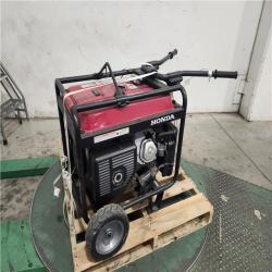 Dallas Location - As-Is Honda EB6500X 6 500 Watt Gas Portable Gas Generator
