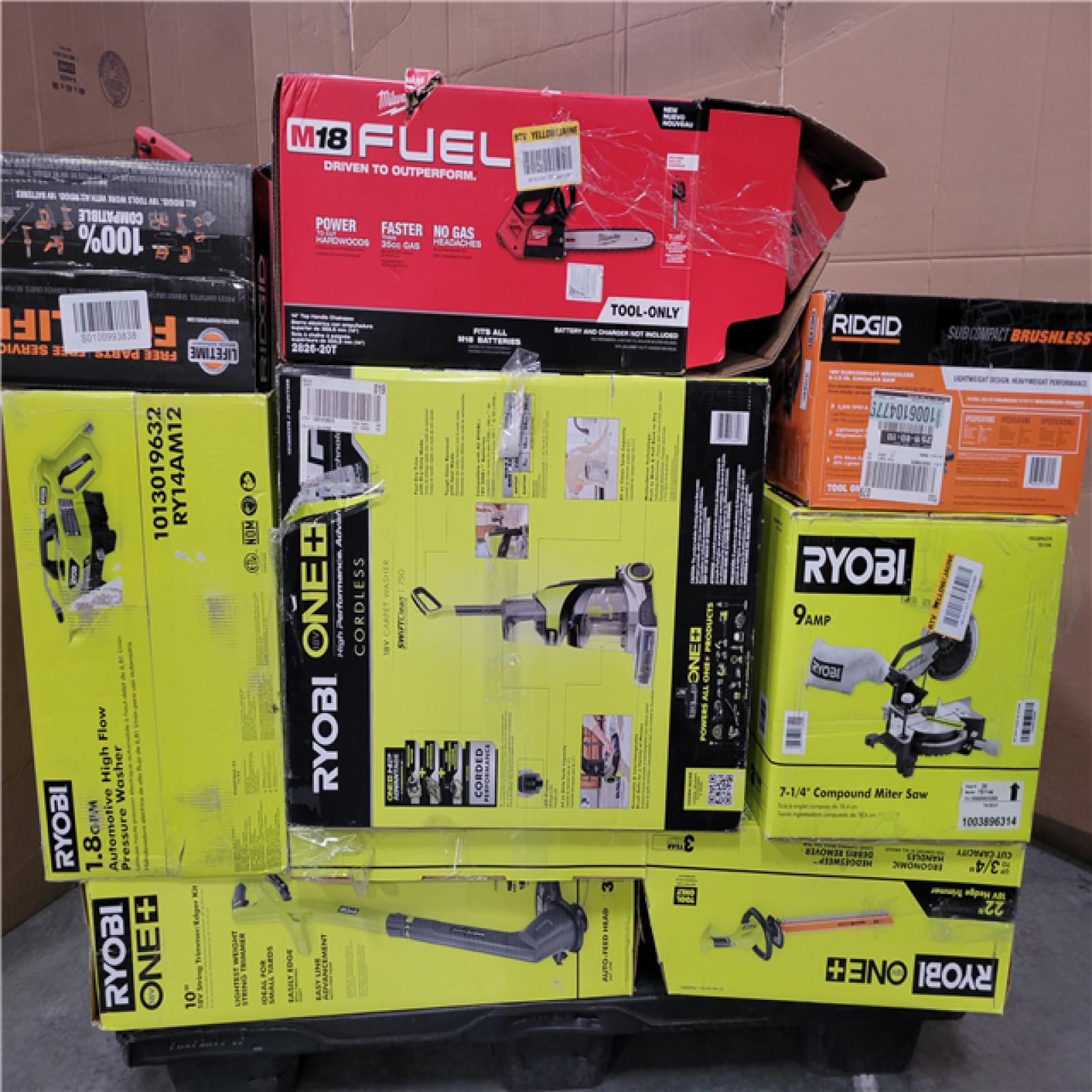 CALIFORNIA AS-IS TOOL PALLET