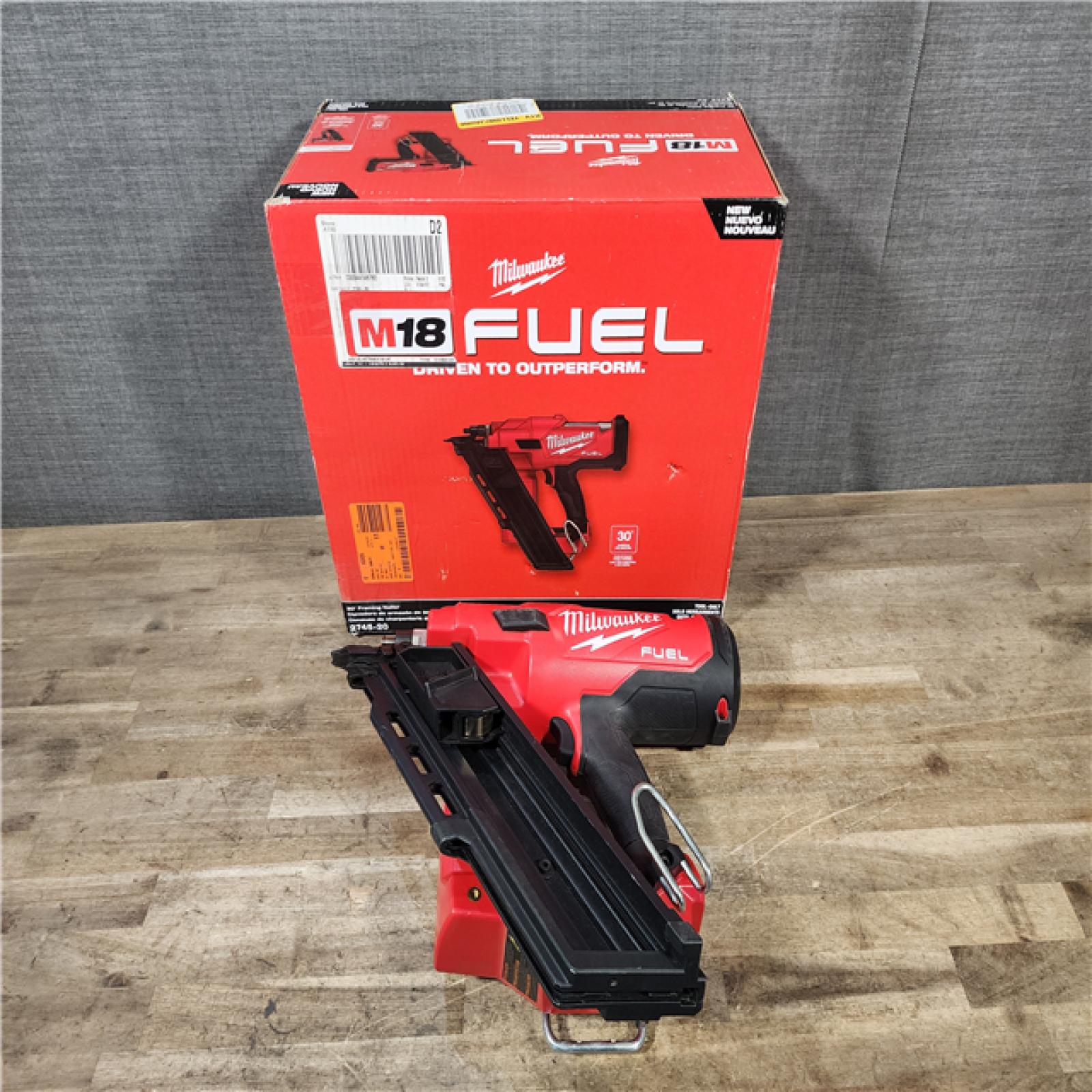 HOUSTON LOCATION - AS-IS M18 FUEL 3-1/2 in. 18-Volt 30-Degree Lithium-Ion Brushless Cordless Framing Nailer (Tool-Only)