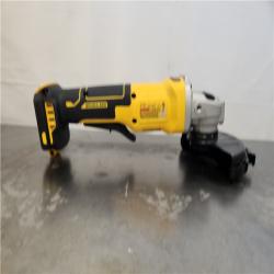AS-IS- DeWalt 20V MAX Cordless 4-1/2 in. Angle Grinder with Brake Tool Only