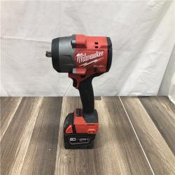 AS-IS Milwaukee  FUEL 18V Lithium-Ion Brushless Cordless 1/2 in. Impact Wrench w/Friction Ring Kit