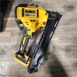 HOUSTON LOCATION - AS-IS DEWALT 20V MAX XR 15 Ga. Cordless 34 Deg Nailer 20 V