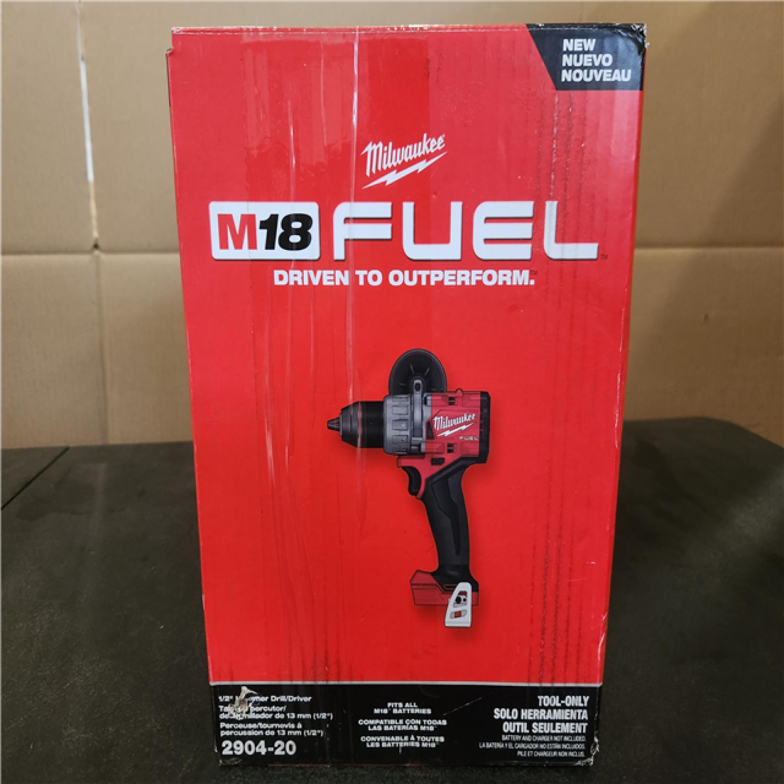 Phoenix LIKE NEW Milwaukee M18 FUEL 18V Lithium-Ion Brushless Cordless 1/2 in. Hammer Drill/Driver (Tool-Only)