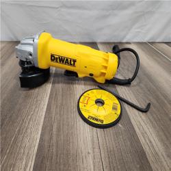 LIKE NEW! - DEWALT 11 Amp Corded 4.5 in. Small Angle Grinder
