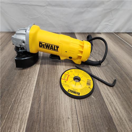 LIKE NEW! - DEWALT 11 Amp Corded 4.5 in. Small Angle Grinder