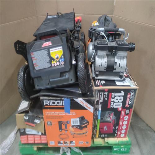 California AS-IS OUTDOOR POWER EQUIPMENT