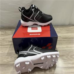 SQAIRZ Baseball Cleats - Black - SZ 9.5