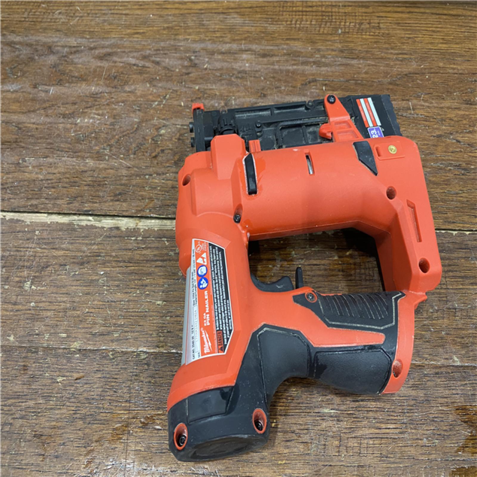 AS-IS Milwaukee 2540-20 12V 23 Gauge Cordless Pin Nailer (Tool Only)