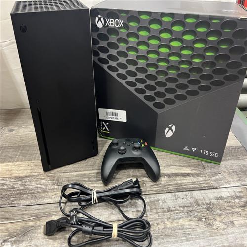 AS-IS Microsoft Xbox Series X 1TB Carbon Black