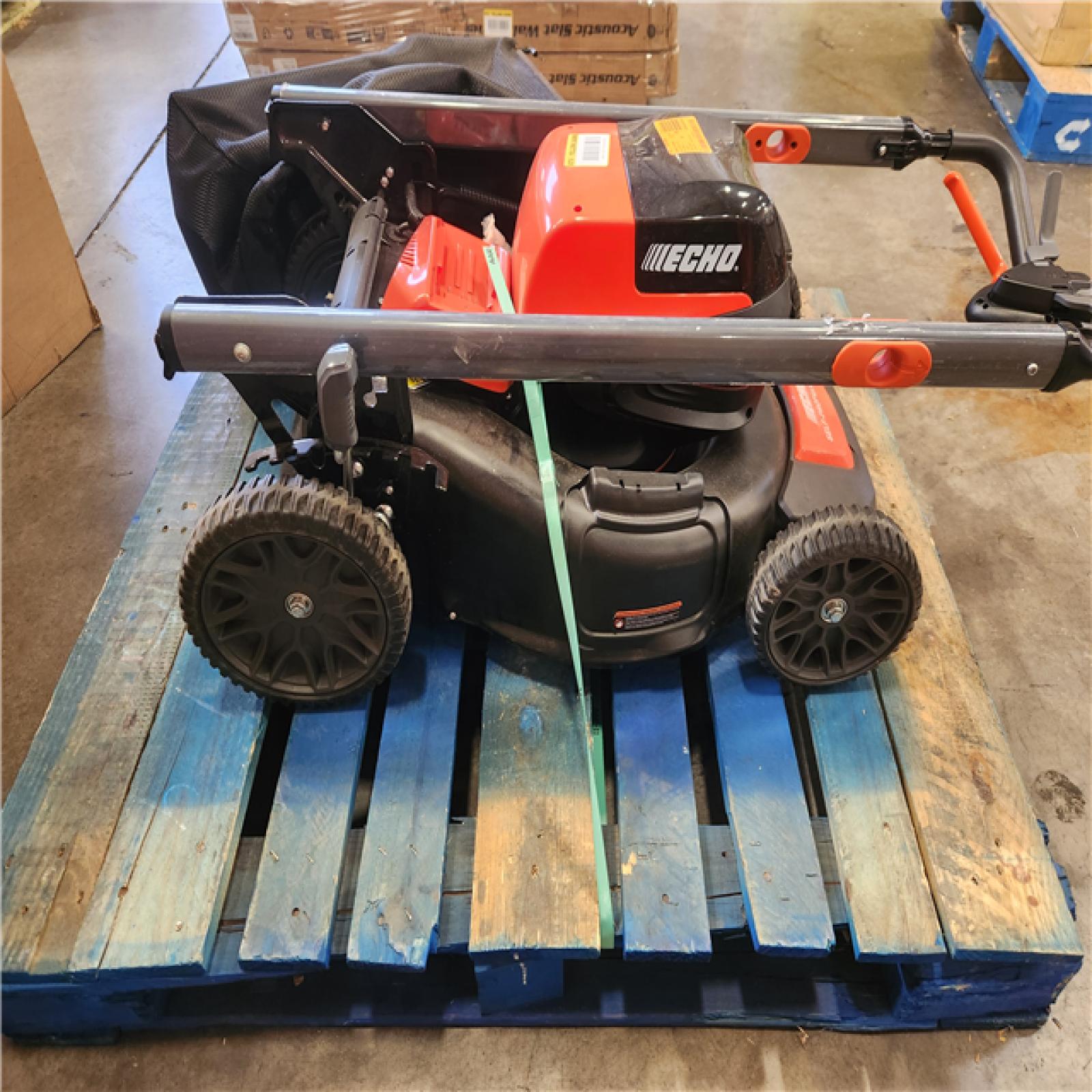 Phoenix LIKE NEW ECHO 56V 21 in. Cordless Battery 3-in-1 Walk Behind Self-Propelled Lawn Mower w/ (2) 5Ah Batteries and Rapid Charger