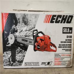 Phoenix AS-IS ECHO 20 in. 59.8 cc Gas 2-Stroke Rear Handle Timber Wolf Chainsaw