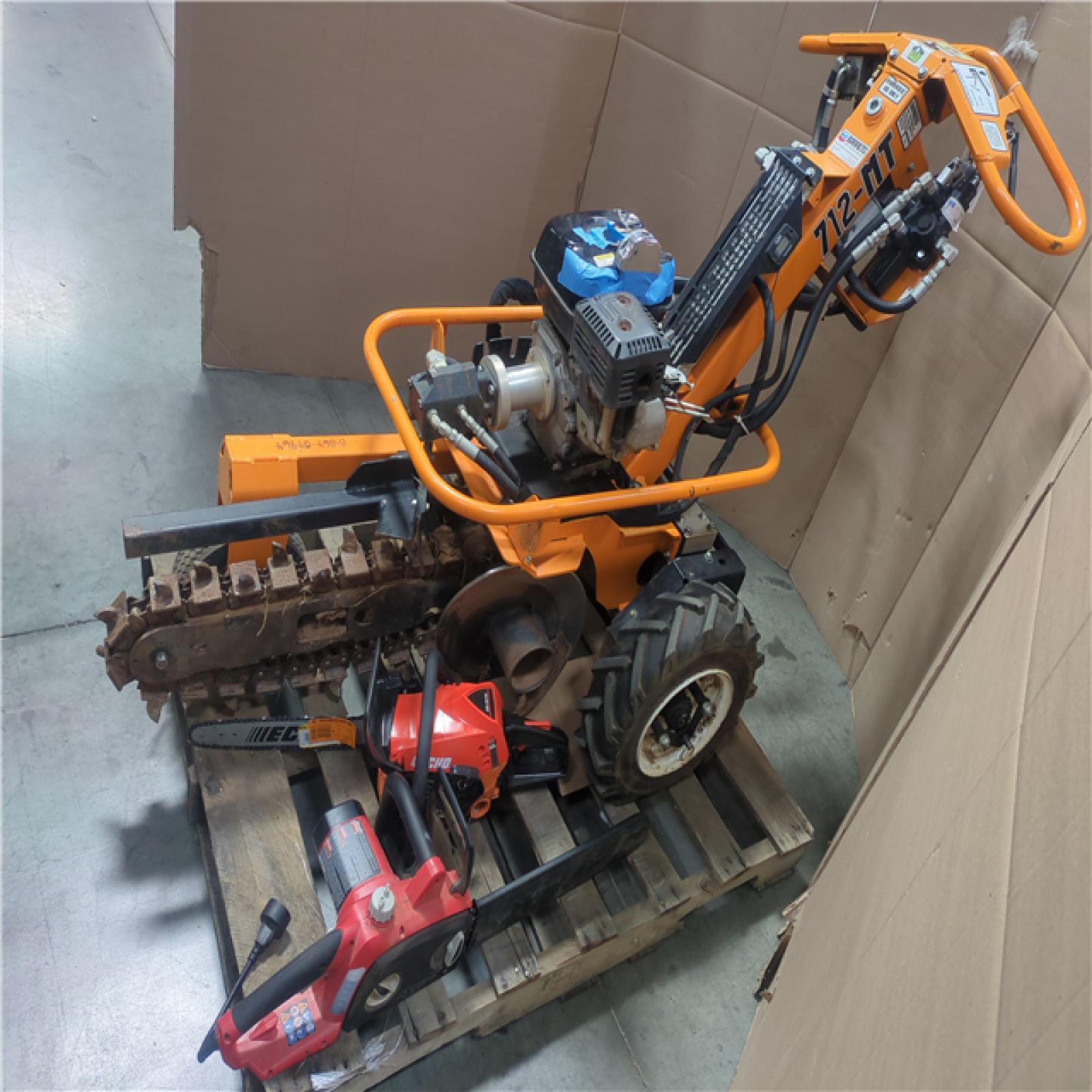 CALIFORNIA AS-IS OUTDOOR POWER EQUIPMENT