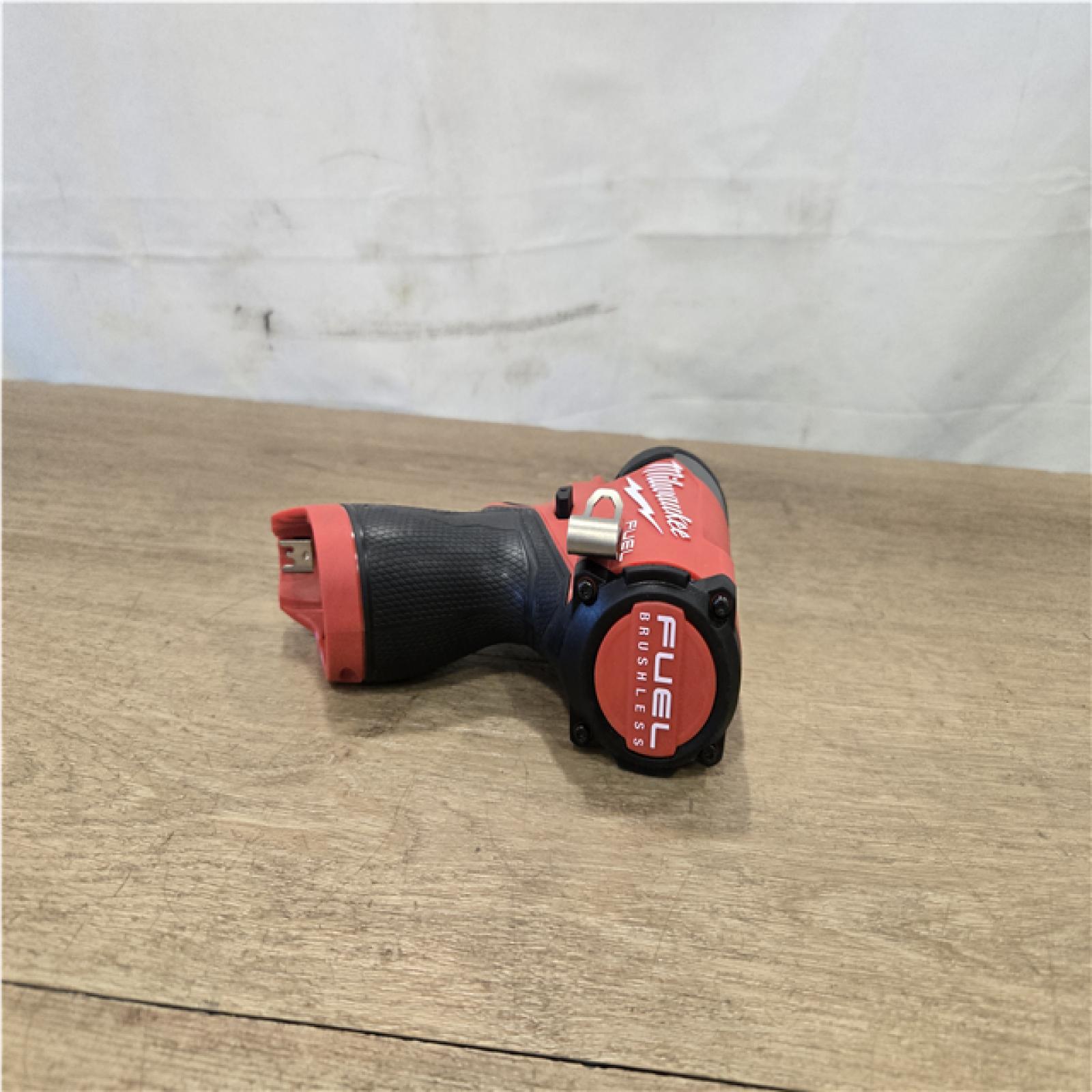 AS-IS Milwaukee FUEL 12-Volt Lithium-Ion Brushless Cordless Hammer Drill and Impact Driver Combo Kit