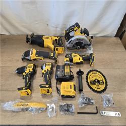 AS-IS DEWALT 20V MAX Lithium-Ion Cordless 6-Tool Combo Kit