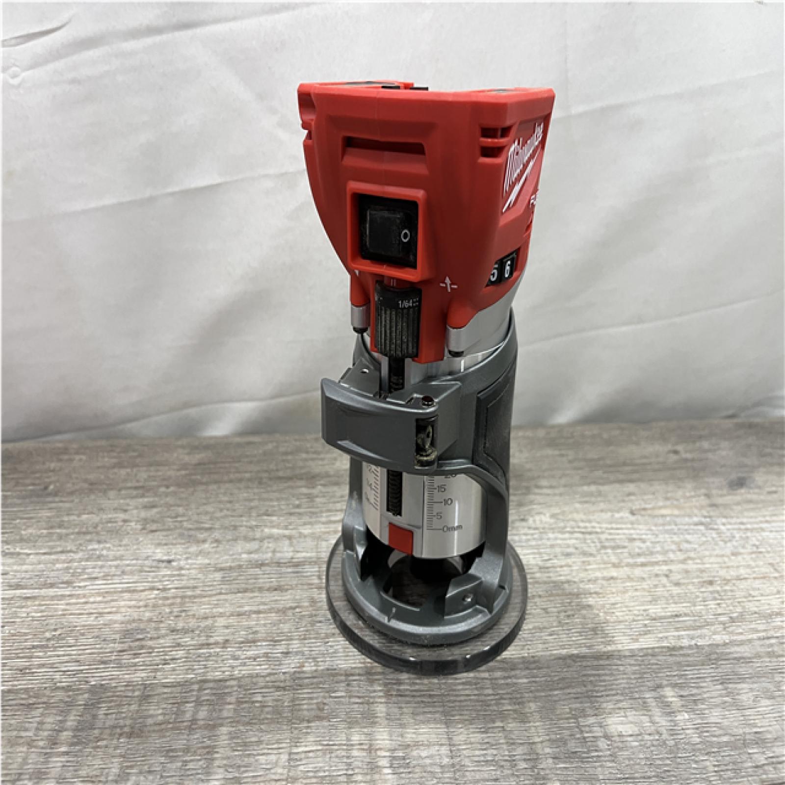 AS-IS Milwaukee FUEL 18V Lithium-Ion Brushless Cordless Compact Router (Tool-Only)