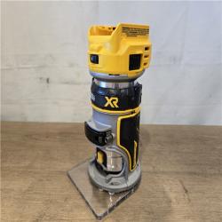 AS-IS DEWALT 20V MAX XR Cordless Fixed Base Compact Router (Tool Only)