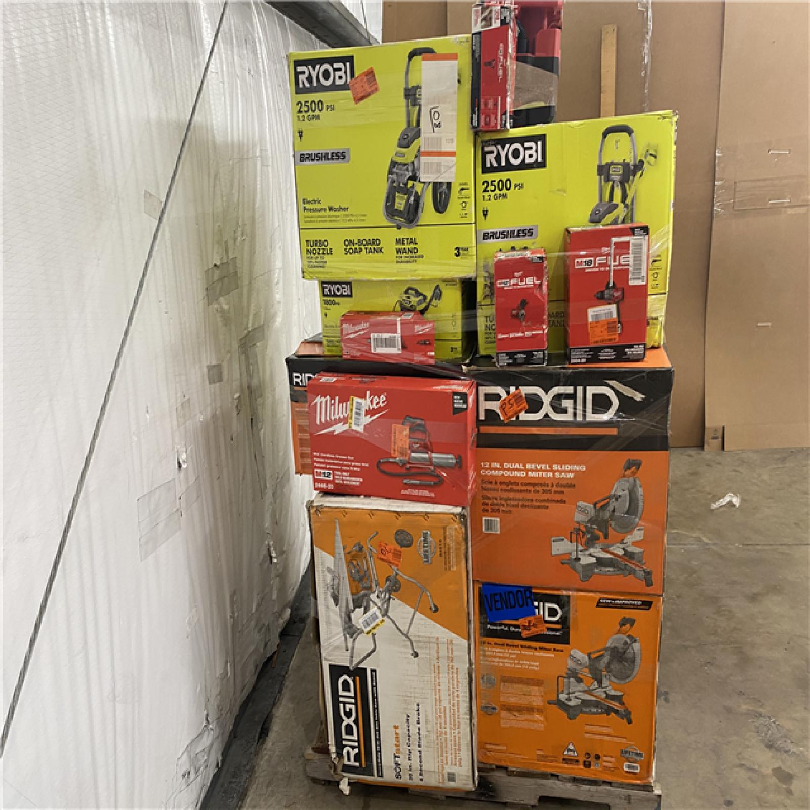 Houston Location AS IS - Tool Pallet