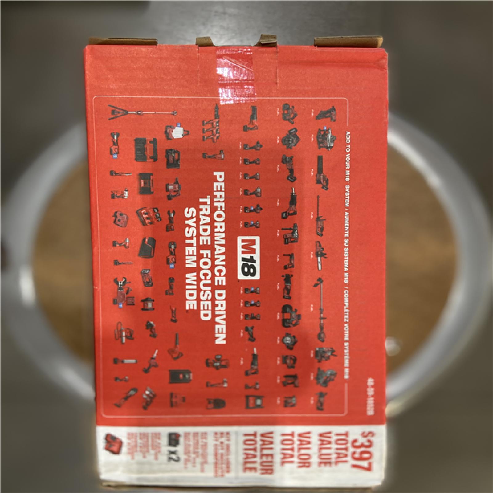 NEW! - Milwaukee M18 18-Volt Lithium-Ion XC Starter Kit with Two 5.0Ah Batteries and Charger