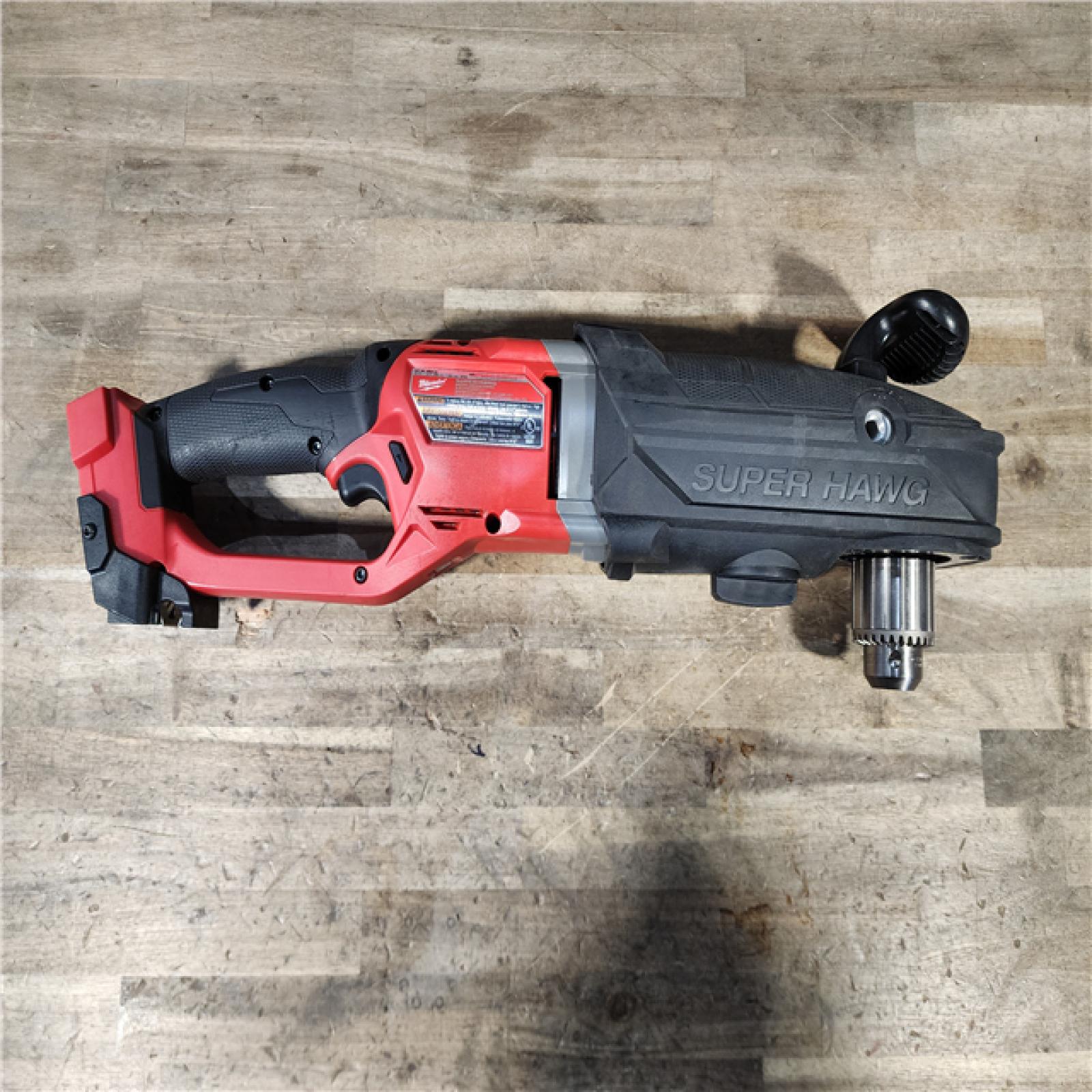 HOUSTON LOCATION - AS-IS Milwaukee M18 18V Fuel 1/2 Right Angle Drill Super Hawg Cordless Lithium-Ion 2809-20 (TOOL ONLY)