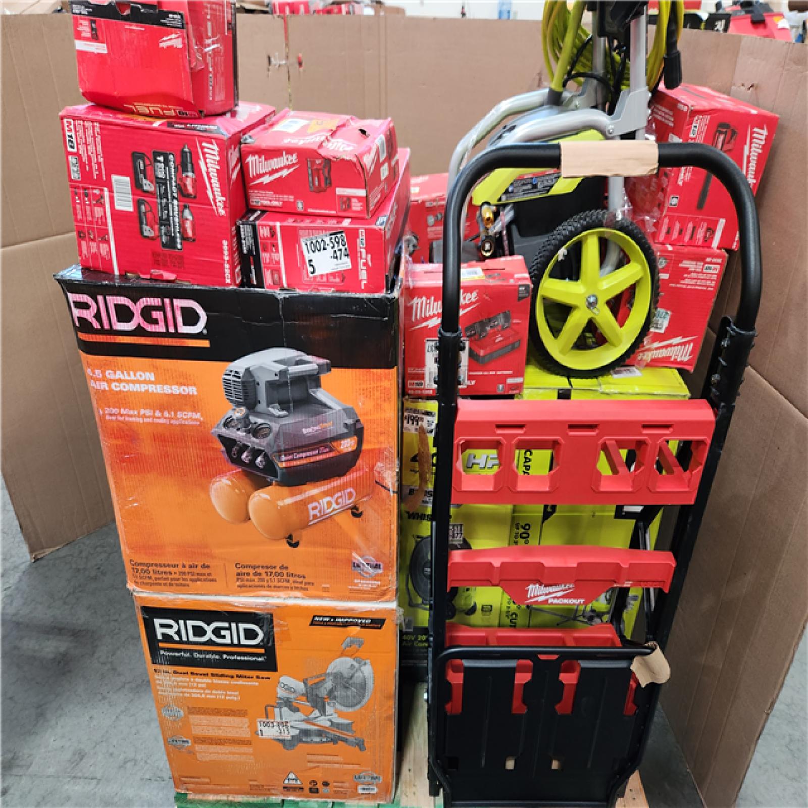CALIFORNIA AS-IS TOOL PALLET