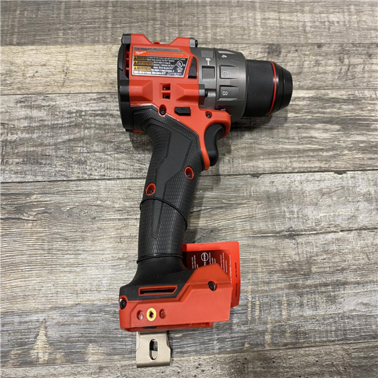 AS-IS Milwaukee FUEL 18V Lithium-Ion Brushless Cordless 1/2 in. Hammer Drill/Driver (Tool-Only)