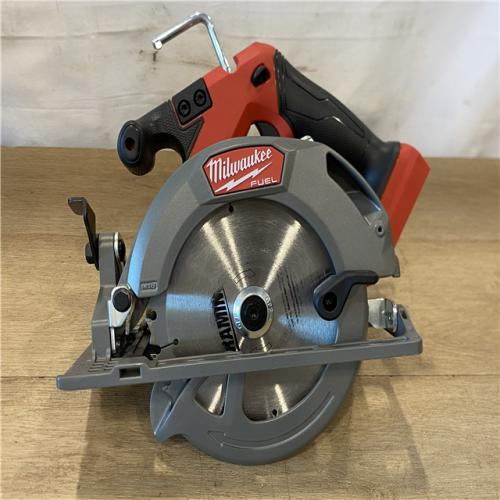 AS-IS Milwaukee FUEL 18V Lithium-Ion Brushless Cordless 6-1/2 in. Circular Saw (Tool-Only)
