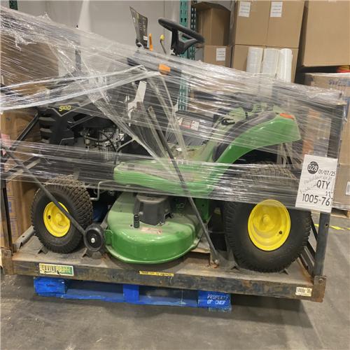 Dallas Location - As-Is John Deere S100 Mowers