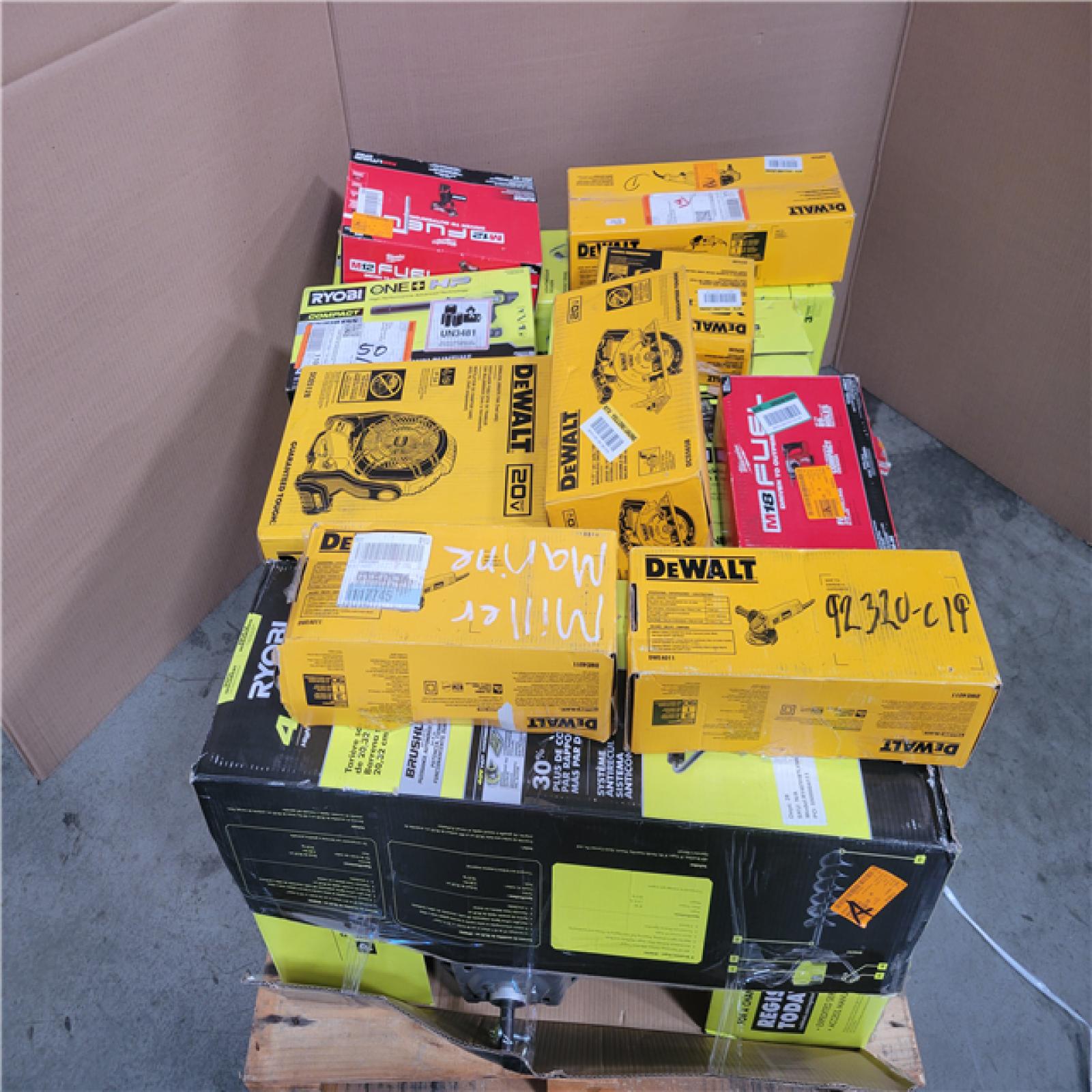 CALIFORNIA AS-IS TOOL PALLET