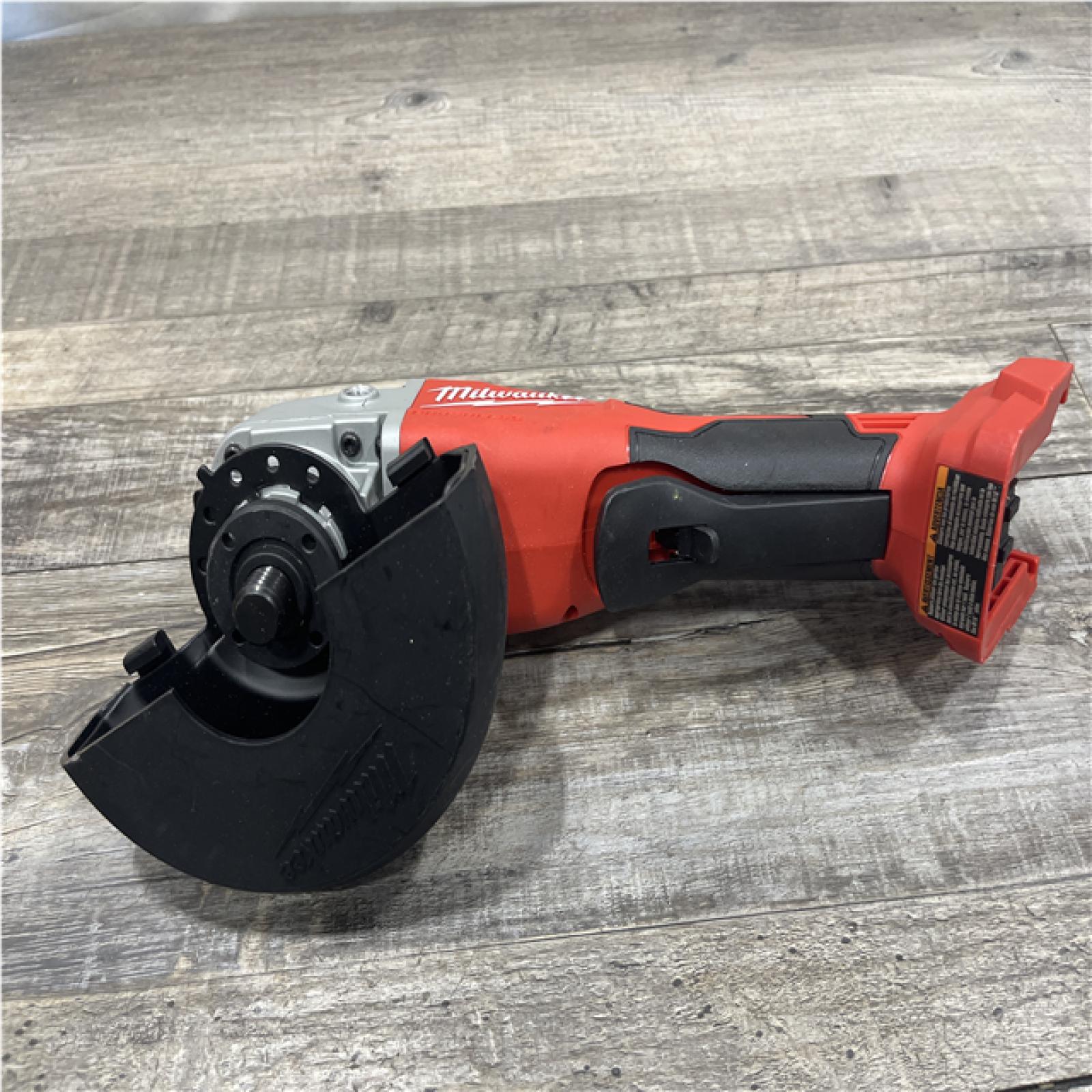 AS-IS Milwaukee 18V Lithium-Ion Brushless Cordless 4-1/2 in./5 in. Grinder w/Paddle Switch (Tool-Only)