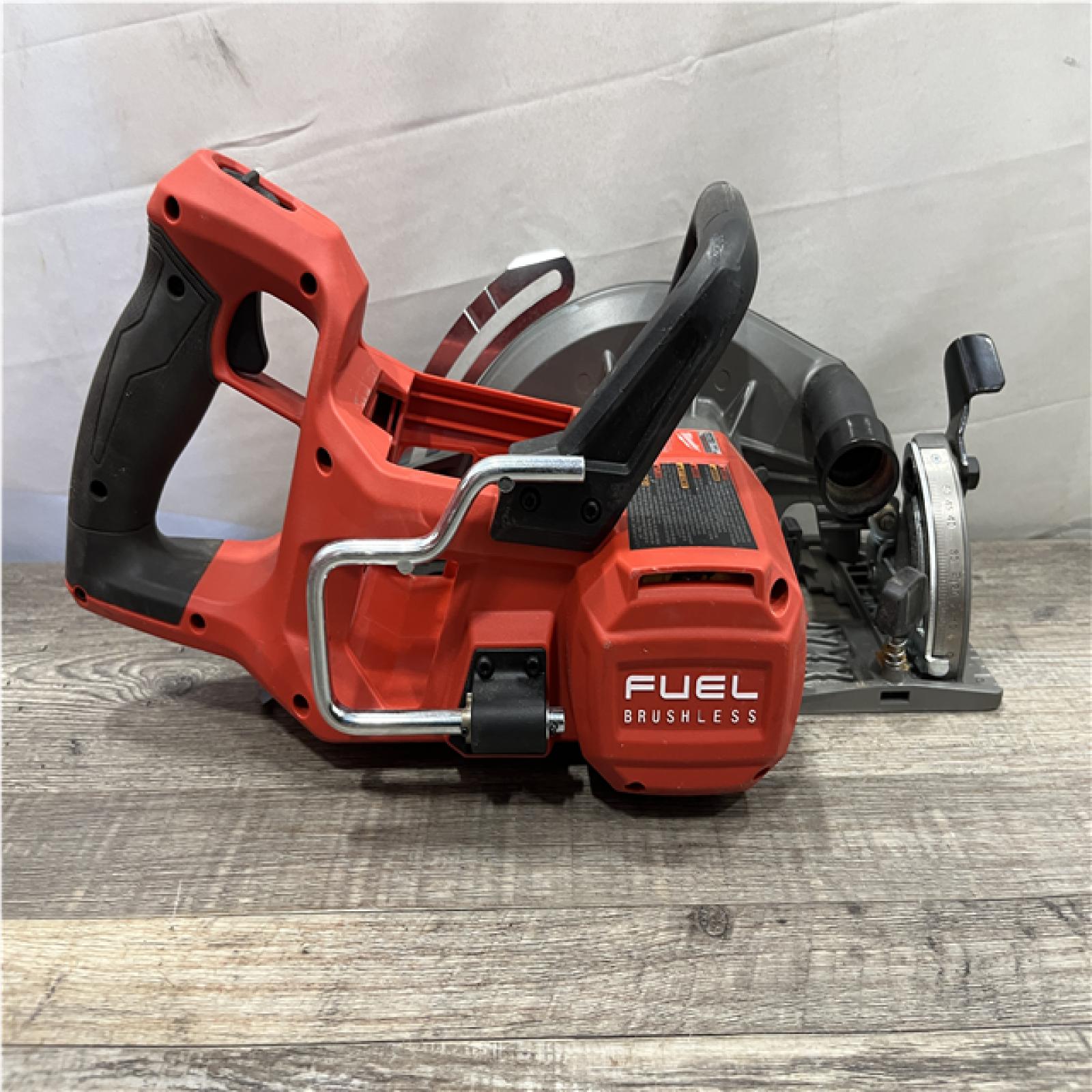AS-IS Milwaukee FUEL 18V Lithium-Ion Cordless 7-1/4 in. Rear Handle Circular Saw (Tool-Only)