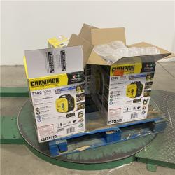 Dallas Location - As-Is Champion Power Equipment 2500/1850-Watt Fuel Gasoline Generator(Lot Of 4)