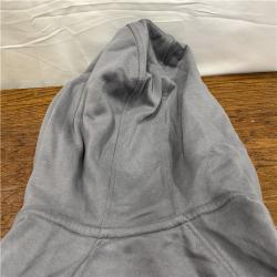 AS-IS Milwaukee Women's Medium M12 12-Volt Lithium-Ion Cordless Gray Heated Jacket Hoodie Kit