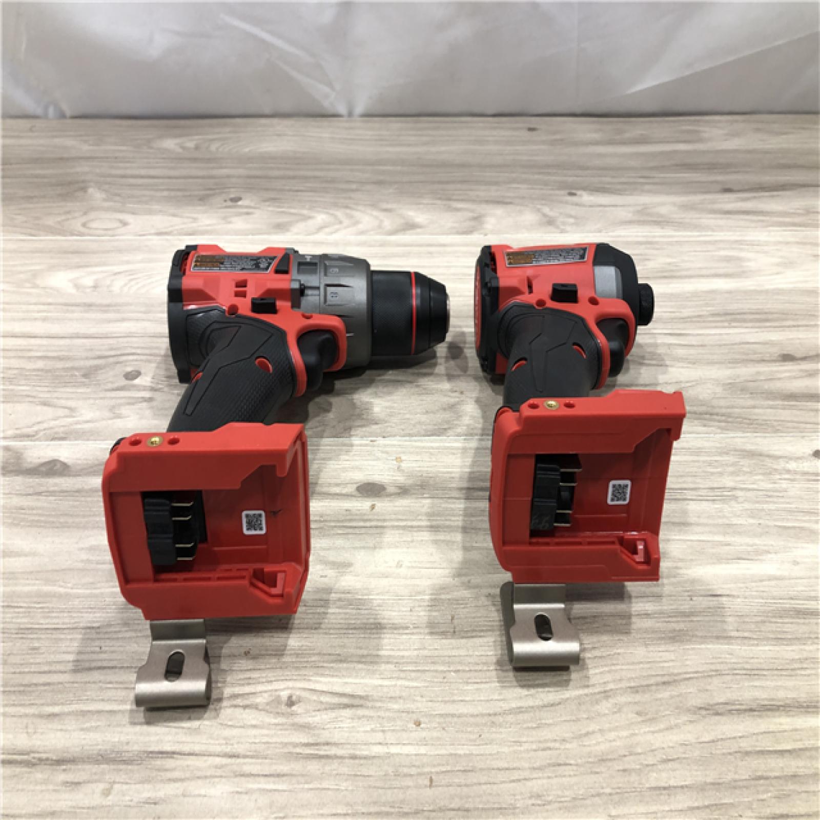 AS-IS Milwaukee FUEL 18V Lithium-Ion Cordless Hammer Drill and Impact Driver Combo Kit