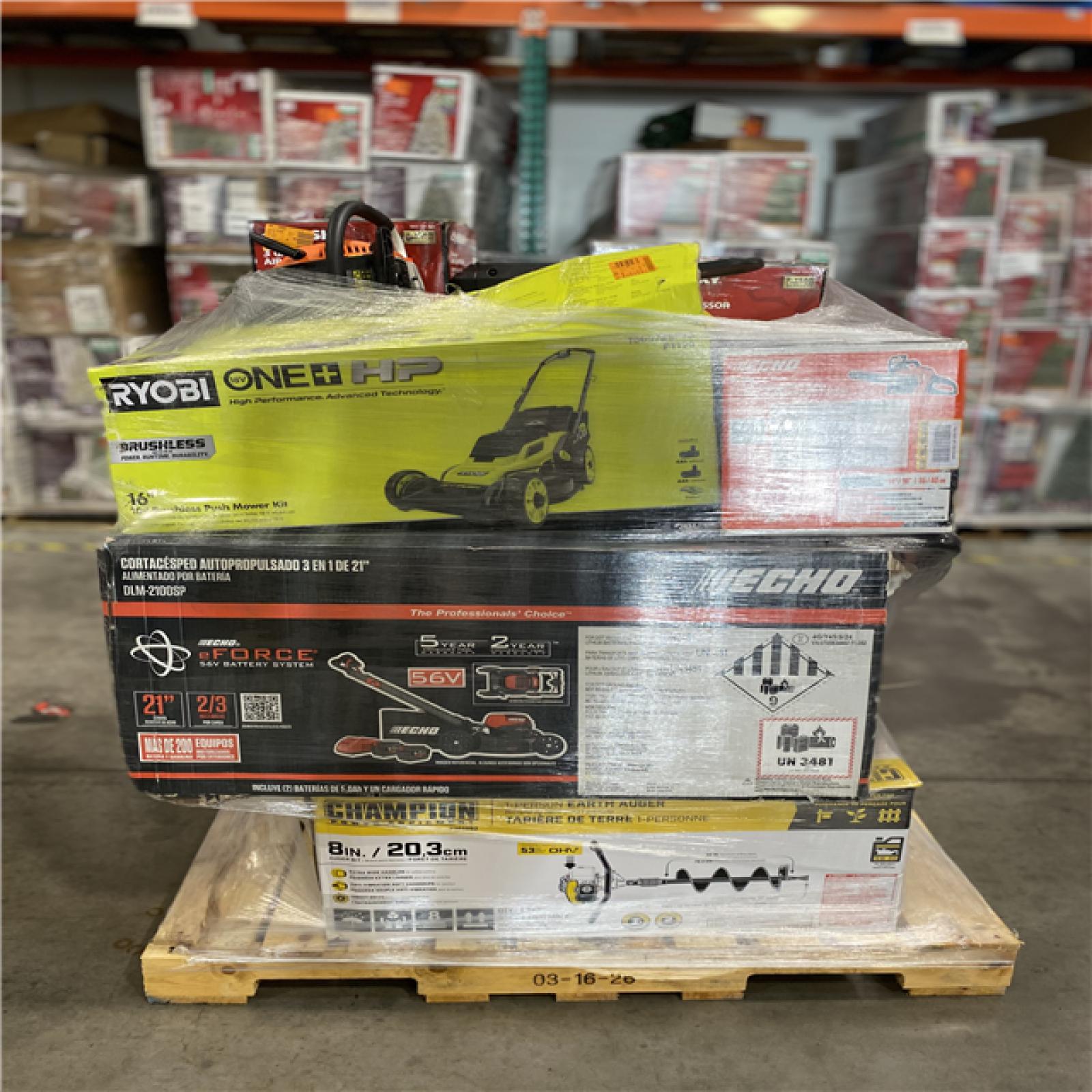 Dallas Location - As-Is Outdoor Power Equipment