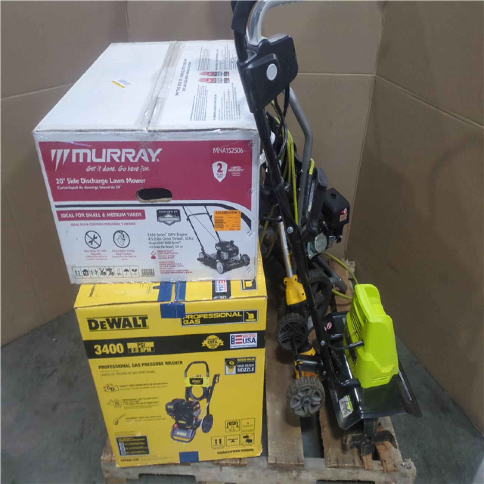 CALIFORNIA AS-IS OUTDOOR POWER EQUIPMENT