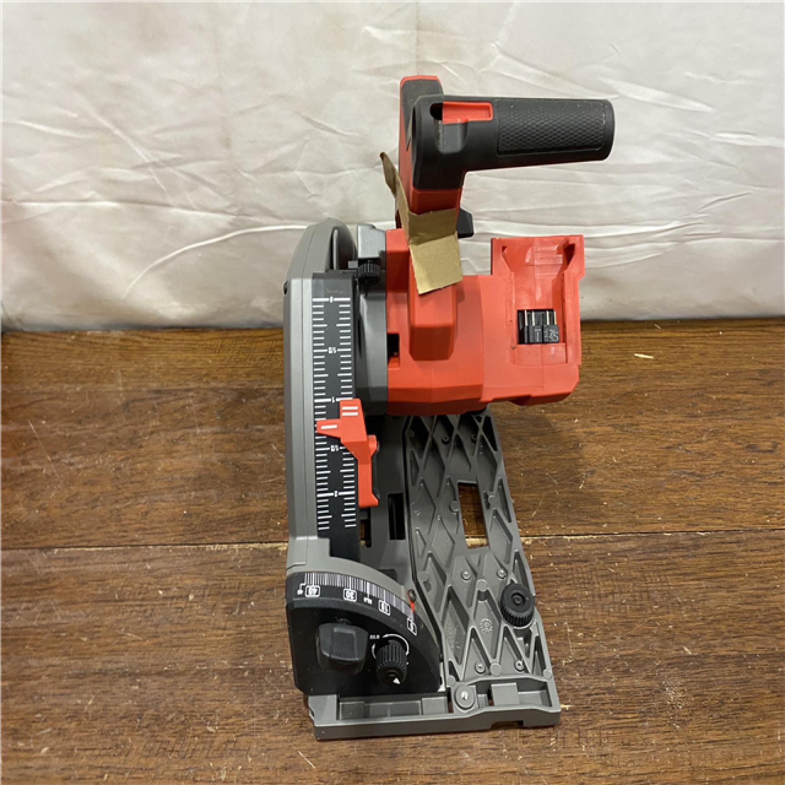 AS-IS Milwaukee M18 FUEL 18V Lithium-Ion Cordless Brushless 6-1/2 in. Plunge Cut Track Saw (Tool-Only)