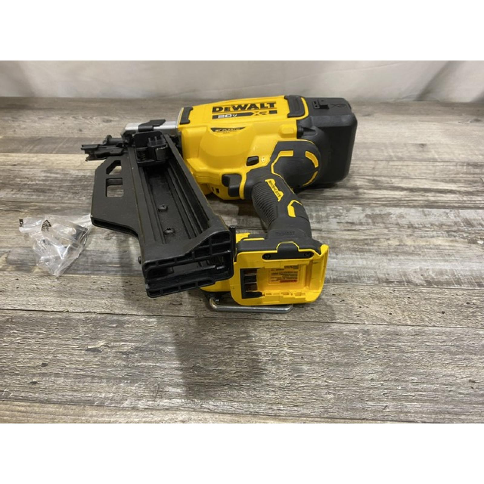 AS-IS DEWALT 20-Volt 21° Cordless Framing Nailer (Tool-Only)