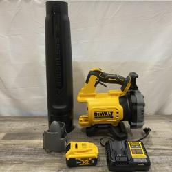 AS-IS DEWALT 20V MAX* XR Brushless Cordless Handheld Blower Kit