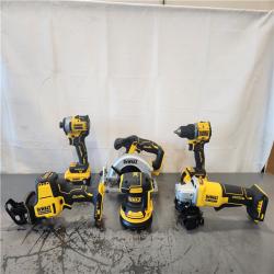 AS-IS- Dewalt 20-Volt MAX ToughSystem Lithium-Ion 6-Tool Cordless Combo Kit