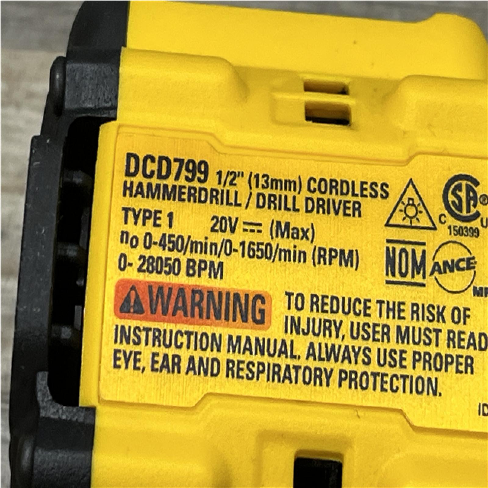 AS-IS DEWALT ATOMIC 20V MAX Lithium-Ion Cordless 2-Tool Combo Kit