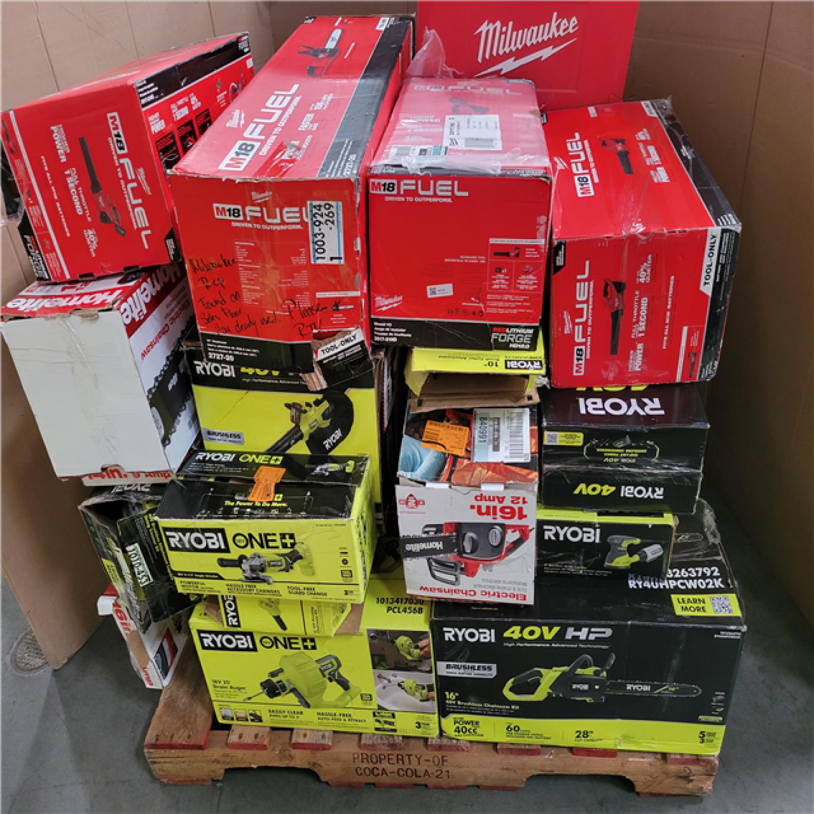 CALIFORNIA AS-IS TOOL PALLET