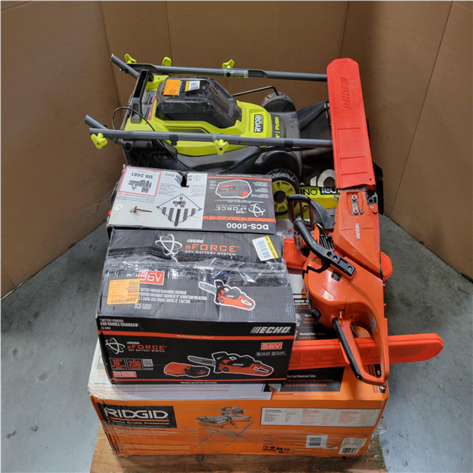 CALIFORNIA AS-IS OUTDOOR POWER EQUIPMENT