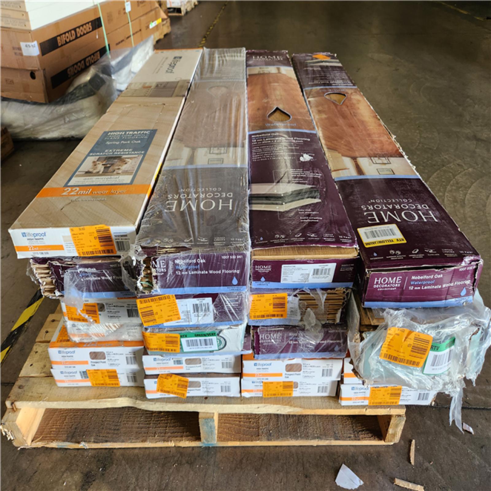 Phoenix AS-IS Mixed Flooring Pallet (24 Boxes)