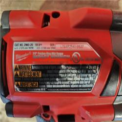 HOUSTON LOCATION - AS-IS Milwaukee FUEL GEN-2 18V Lithium-Ion Mid Torque Brushless Cordless 3/8 in. Impact Wrench with Friction Ring (Tool-Only)