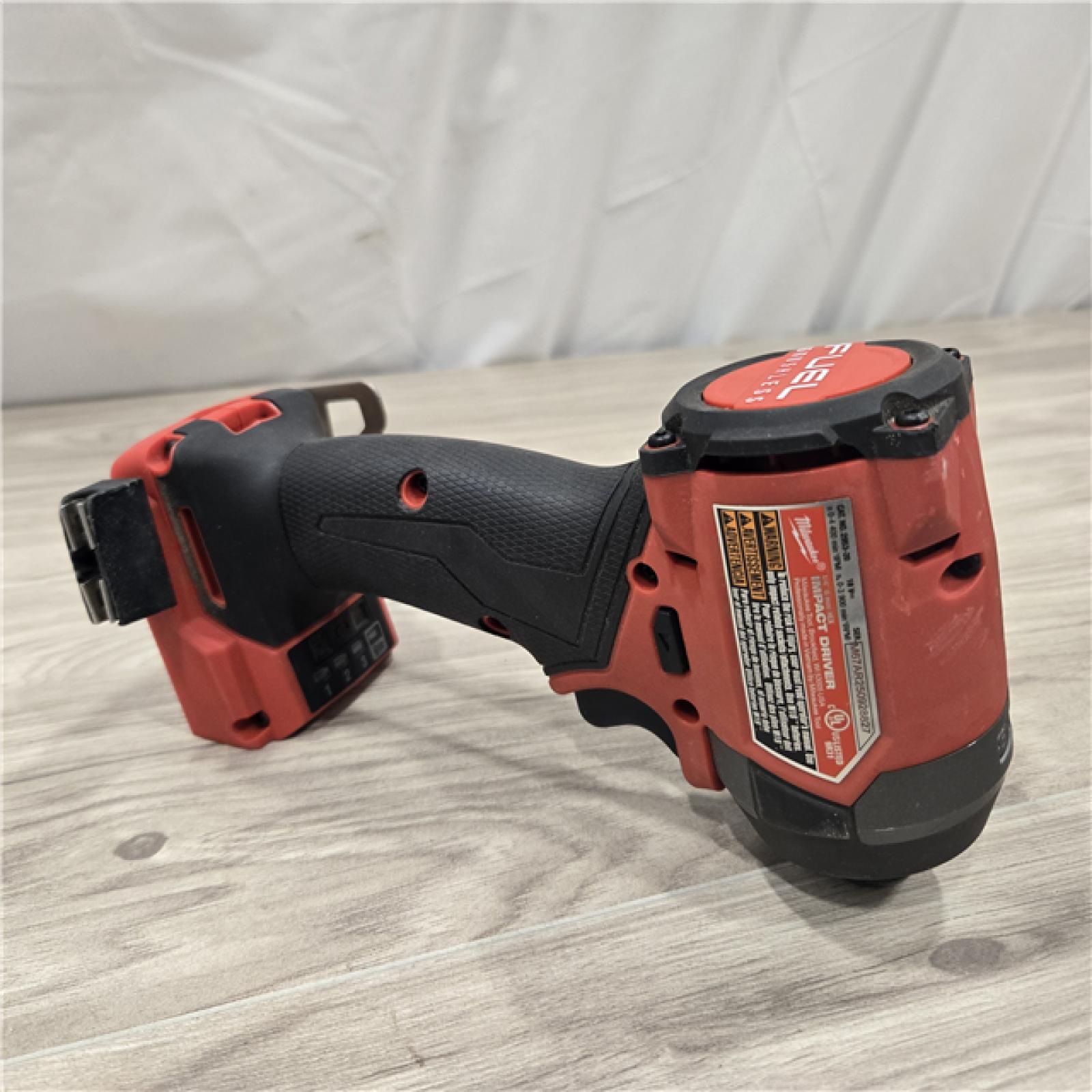 AS-IS MILWAUKEE FUEL 18V Cordless Hammer Drill and Impact Driver Combo Kit