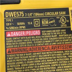 AS-IS DEWALT 15 Amp Corded 7-1/4 in. Lightweight Circular Saw