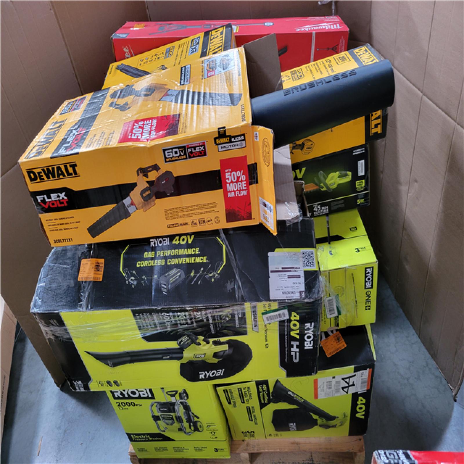 CALIFORNIA AS-IS TOOL PALLET