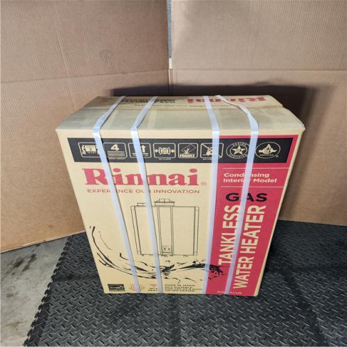 HOUSTON LOCATION - AS-IS (NEW) RINNAI GAS TANKLESS WATER HEATER (RSC160IN)